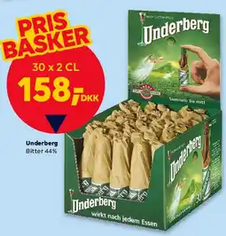 BorderShop Underberg Bitter 30 x 2 cl tilbud
