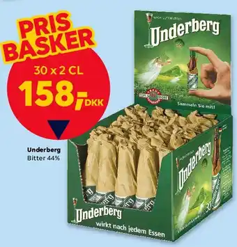 BorderShop Underberg Bitter 30 x 2 cl tilbud