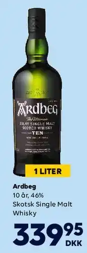 BorderShop Ardbeg 10 år 1 L tilbud