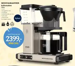 Kop & Kande MOCCAMASTER Kaffemaskine (Optio) tilbud