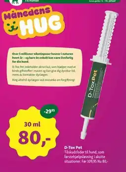 Maxi Zoo D-Tox Pet tilbud