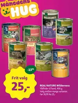 Maxi Zoo REAL NATURE Wilderness tilbud