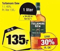 Calle Tullamore Dew 1 liter tilbud