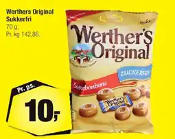 Calle Werther's Original Sukkerfri tilbud