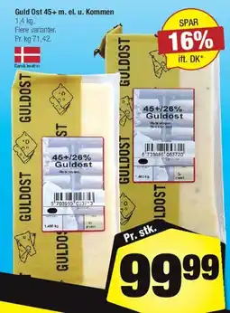 Calle Guldost tilbud