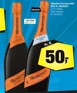 Calle Mionetto Prosecco DOC (Brut / Alkoholfri) tilbud