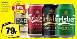 Calle Heineken / Carlsberg (top banner) tilbud