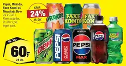 Calle Pepsi / Sodavandsmix (top-område) tilbud