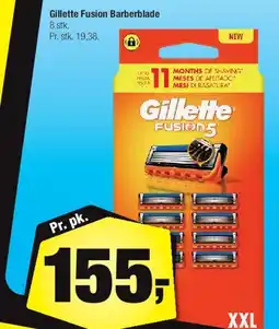 Calle Gillette Fusion barberblade (pakke) tilbud