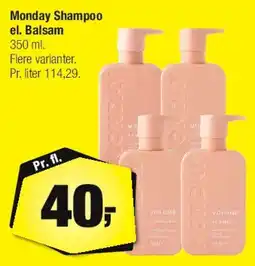 Calle Monday Shampoo & Balsam tilbud