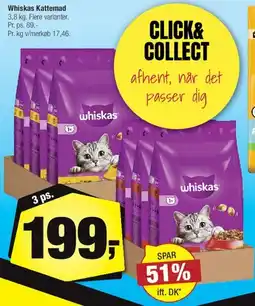 Calle Whiskas Kattemad (3 ps.) tilbud