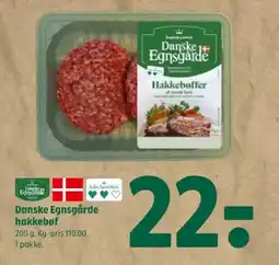 Coop 365 DANSKE EGNSGÅRDE Hakkebøffer tilbud