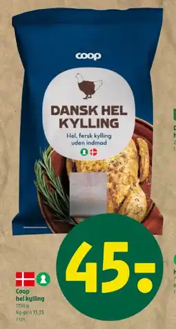 Coop 365 COOP Hel kylling tilbud