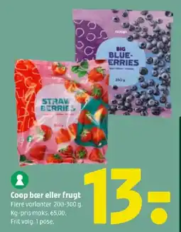 Coop 365 COOP Bær eller frugt tilbud