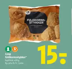Coop 365 COOP Fuldkornsstykker tilbud