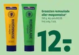 Coop 365 GRAASTEN Remoulade eller mayonnaise tilbud