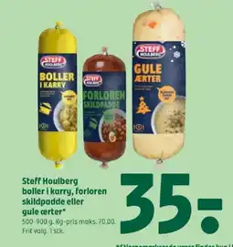 Coop 365 STEFF Houlberg boller i karry, forloren skildpadde eller gule certer tilbud