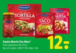 Coop 365 SANTA MARIA Tex mex tilbud