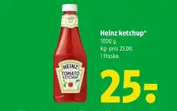 Coop 365 HEINZ Ketchup tilbud