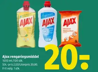 Coop 365 AJAX Rengøringsmiddel tilbud
