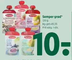 Coop 365 SEMPER Grød tilbud