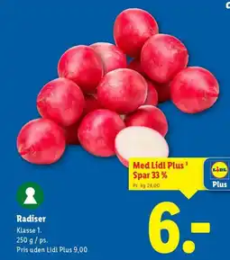 Lidl Radiser tilbud
