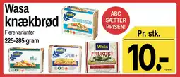 ABC Lavpris WASA Knækbrød tilbud