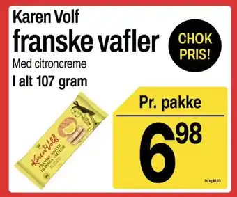 KAREN VOLF Franske vafler