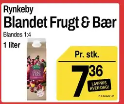 ABC Lavpris RYNKEBY Blandet frugt & bær tilbud