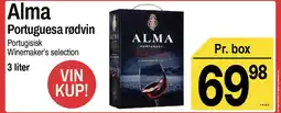 ABC Lavpris ALMA Portuguesa rødvin tilbud