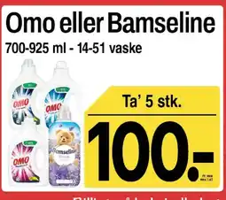 ABC Lavpris Omo eller bamseline tilbud
