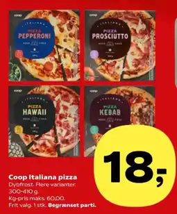 Kvickly COOP Italiana pizza tilbud