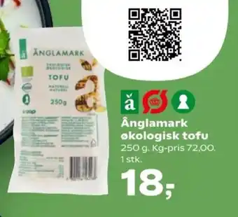 Kvickly ÂNGLAMARK Økologisk tofu tilbud