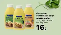 Kvickly GRAASTEN Remoulade eller mayonnaise tilbud