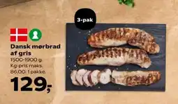 Kvickly Dansk mørbrad af gris tilbud