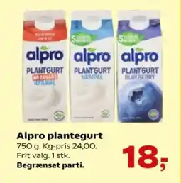Kvickly ALPRO Plantegurt tilbud