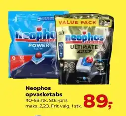 Kvickly NEOPHOS Opvasketabs tilbud