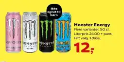 Kvickly MONSTER Energy tilbud