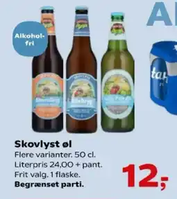 Kvickly Skovlyst øl tilbud