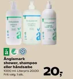 Kvickly ÄNGLAMARK Shower, shampoo eller håndsæbe tilbud