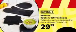 Kvickly KØKKEN + Køkkenudstyr i silikone tilbud