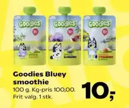 Kvickly GOODIES Bluey smoothie tilbud
