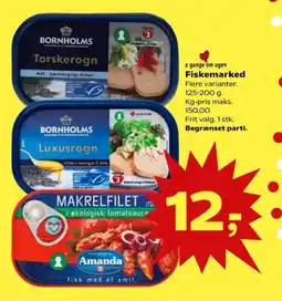 SuperBrugsen Fiskemarked tilbud