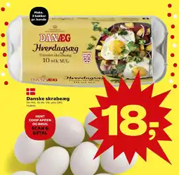 SuperBrugsen Danske skrabeæg tilbud