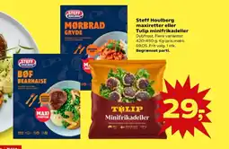 SuperBrugsen STEFF HOULBERG Maxiretter eller tulip minifrikadeller tilbud