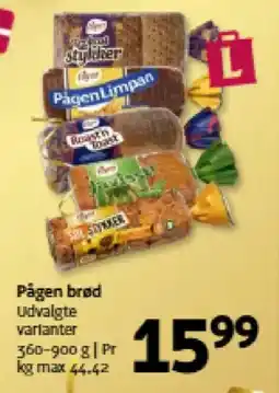 Løvbjerg PÅGEN Brød tilbud