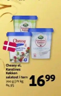Løvbjerg Cheasy el. karolines køkken salatost i tern tilbud