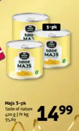 Løvbjerg TASTE OF NATURE Majs 3-pk tilbud
