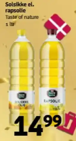 Løvbjerg TASTE OF NATURE Solsikke el. rapsolie tilbud