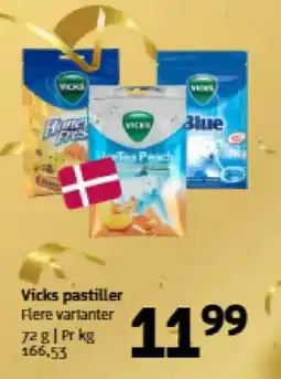 Løvbjerg VICKS Pastiller tilbud